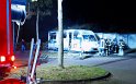 Vollbrand Wohnmobil Koeln Poll Baumschulenweg P024